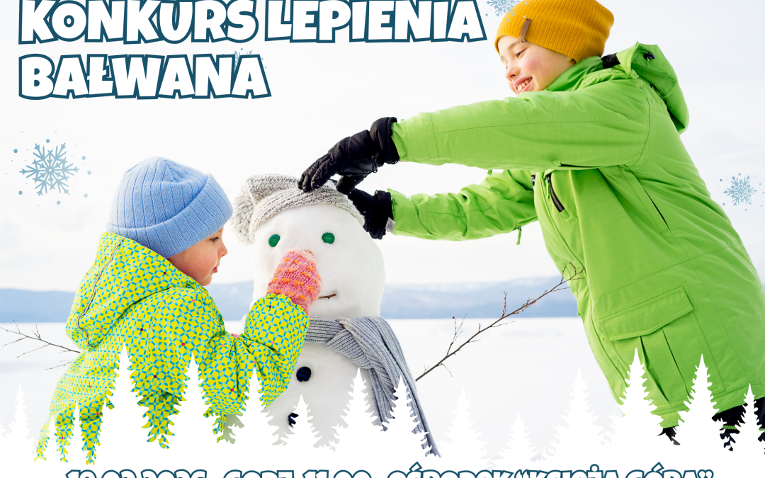 Konkurs lepienia bałwana