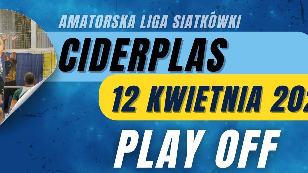 PLAY-OFF w&nbsp;Ciderplas!